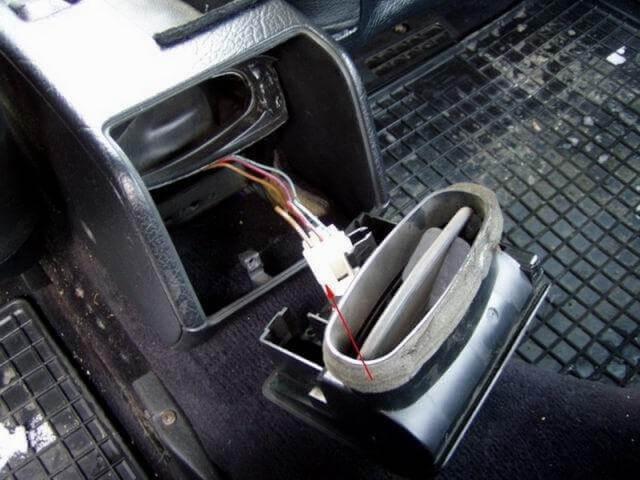 Замена радиатора печки Audi A100